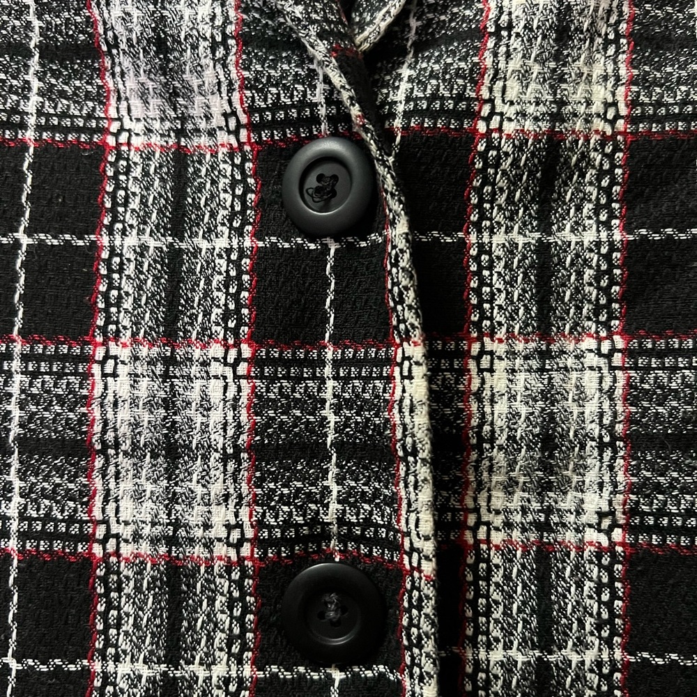 Jaclyn Smith 90s vintage Classics Plaid Women's Blazer 10 - Picture 5 of 8